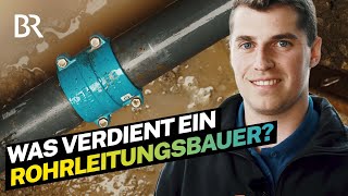 Vorarbeiter im Rohrleitungsbau Wasserversorgung amp Arbeit auf der Baustelle I Lohnt sich das  BR [upl. by Drislane]