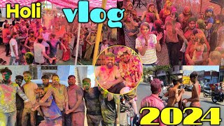 Holi day 2 🤗 धुलंडी का माहौल  होली पर शहर का नजारा देखने लायक holi festival india [upl. by Knight623]