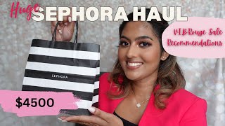 Sephora VIB ROUGE SALE Recommendations  Sephora Haul  Skincare Hair Body Fragrance Med Student [upl. by Bobbette]