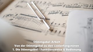 Die Stimmgabel  Folge 1  Funktionsweise amp Bedienung Chorleitung [upl. by Annairba833]