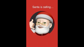 Phone Call From Santa For Being Good [upl. by Ellenwad]