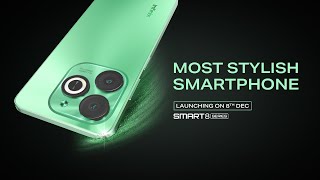 Infinix Smart 8HD  Segments 1st 90Hz PunchHole Magic Ring 5000mAh Battery  Launching 8th Dec [upl. by Sirap811]