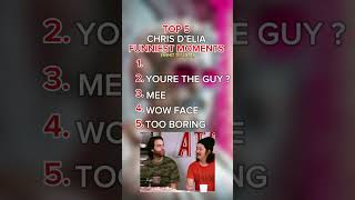 TOP 5 CHRIS D’ELIA FUNNIEST MOMENTS  Subscribe for more 🥇 viralvideo funnymomment subscribe [upl. by Eseilanna]