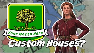 How to Make and Where to Put Custom Houses in AGOT for CK3 [upl. by Dacey]