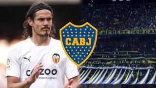 cavani A boca VIDEO DE BIENVENIDA el xeneize comfirmo la llegada del uruguayo en redes sociales [upl. by Alleris]