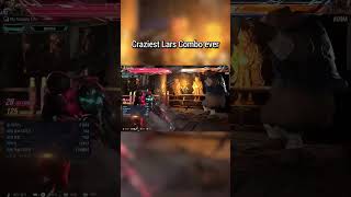 Craziest Lars combo youll ever see tekken8 tekkencombo gaming [upl. by Anaitit]