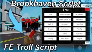 FE Brookhaven Script R4D Hub Admin Commands Troll Lag Server  Arceus x Fluxus Hydrogen Delta [upl. by Prasad777]