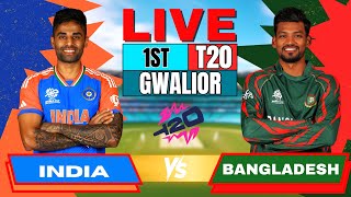 🔴 Live India vs Bangladesh T20 match Live Match Score amp Commentary  IND vs BAN Live match Today [upl. by Naud]