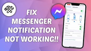 How to Fix Messenger Notifications Not Working on iPhone [upl. by Attelra]