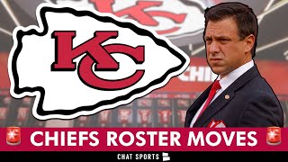 🚨 NOW Kansas City Chiefs Make MULTIPLE Roster Moves  Practice Squad Update  Chiefs News [upl. by Ylrebmik]