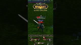 Wandering Swordsman worldofwarcraft youtubeshorts [upl. by Cati694]