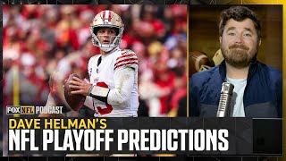 NFL playoff bracket predictions ft Cowboys 49ers Lions Bucs Texans amp more  NFL on FOX Pod [upl. by Walrath]