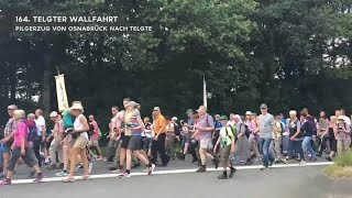 164 Telgter Wallfahrt von Osnabrück nach Telgte [upl. by Trefler398]