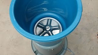 How to Make a WASHING MACHINE using Buckets 12V Portable [upl. by Graner]