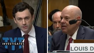 WATCH Jon Ossoff Makes A Complete FOOL Of Louis DeJoy [upl. by Ardie]