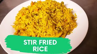 STIR FRIED RICE EASY RECIPE [upl. by Emanuele574]