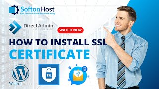 How to Install SSL Certificate in DirectAdmin  Step by Step Guide [upl. by Arabeila]