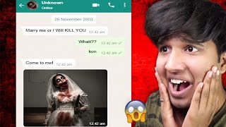 SCARIEST WHATSAPP CHAT YOU HAVE EVER SEEN 😱 [upl. by Lerual]