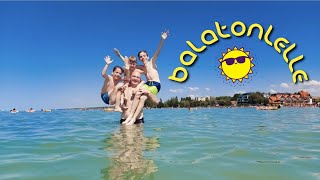 58 Balatonlelle Napfény Strand  Nyárivlog2021  VlogTúra [upl. by Snahc891]