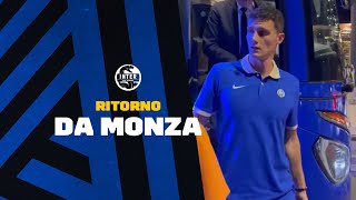 Il ritorno dellInter da Monza InterPerSempre [upl. by Tichon98]