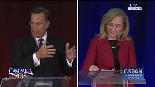 Whats my name  Dave Brat vs Abigail Spanberger debate summarized in under 3 minutes [upl. by Yllak]