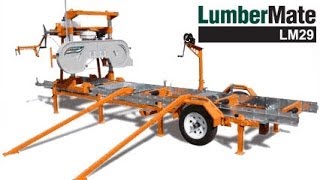 Norwood LumberMate LM29 Portable Band Sawmill [upl. by Maxia]