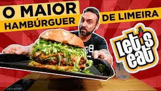 O MAIOR HAMBURGUER DE LIMEIRA [upl. by Parrnell717]