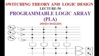 PROGRAMMABLE LOGIC ARRAYPLALECT50 [upl. by Noevad]