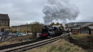 44932 thunders through the Worth Valley  02112024 [upl. by Sremlahc]