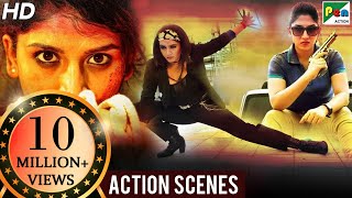 Top 5 South Action Scenes Of 2019 – Female  Ayesha Habib Ragini Dwivedi  HD [upl. by Madi39]