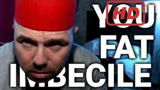 Karl Pilkington quotYOU FAT IMBECILEquot Feat Ricky Gervais and Stephen Merchant [upl. by Yedsnil330]