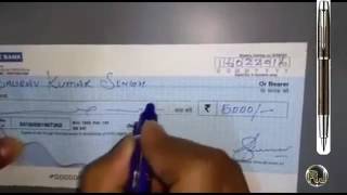 BEWARE BANK CHEQUE ERASER PEN BE ALERT WHICH CAN RUB THE AMOUNT ON CHEQUE [upl. by Annez]