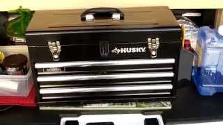 Husky 3Drawer Toolbox for my Stealth Van [upl. by Winnick]