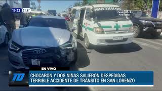 Terrible accidente en San Lorenzo [upl. by Mosby]