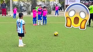 KIDS IN FOOTBALL 8  GOALS SKILLS amp FAILS [upl. by Avihs]