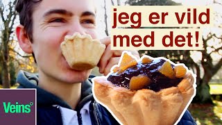 Tarteletter med chokoladesovs  Med skeen i den anden hånd  VEINS [upl. by Bonnes]