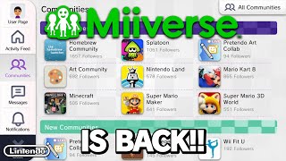 EXPLORING MIIVERSE IN 2024  Pretendo Juxtaposition [upl. by Hanala]