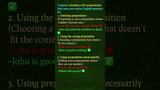 Common Mistakes With Prepositions english shorts preposition education [upl. by Anihc]