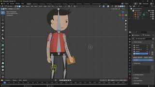 Noob vs Pro artist Animating 2D characters in Blender [upl. by Ahsinert]