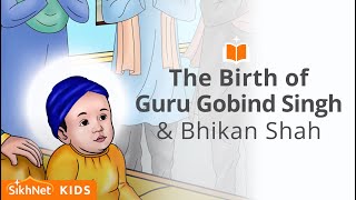 Guru Gobind Singh and Bhikan Shah  Sikh Animation Story [upl. by Suzann727]