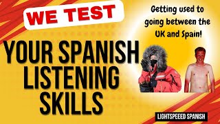 Test your Spanish listening B2C1 Burn or Freeze LightSpeed learnspanish spain nativespanish [upl. by Acireit]