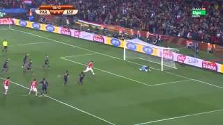 Iker Casillas Saves Penalty España vs Paraguay [upl. by Sutniuq98]