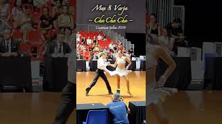 Cha Cha Cha Rimini chacha chachacha ballroomdance dancesportcompetition latindance dance [upl. by Pinckney]