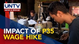 Wage Board approves P35 salary hike for minimum wage workers in NCR [upl. by Analed642]