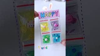 miniature slime craft shorts craft tonniartandcraft love handmade art craft [upl. by Mcclain]