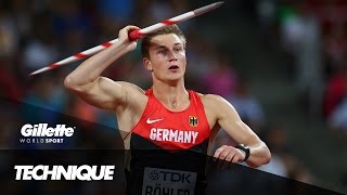 How to Throw the Perfect Javelin with Olympic Champion Thomas Röhler  Gillette World Sport [upl. by Nyleuqcaj]