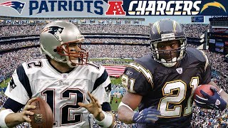 One Mistake Ends a Super Bowl Run Patriots vs Chargers 2006 AFC Divisional [upl. by Llenet]