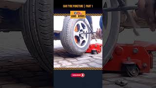 Car Tyre Puncture Process  Part 1 [upl. by Ellingston]