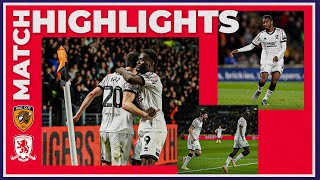 Match Highlights  Hull City 2 Boro 2  Matchday 42 [upl. by Esimorp]