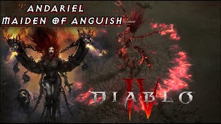 How To Summon Echo Of Andariel Maiden Of Anguish  Boss Guide  Diablo 4 [upl. by Blader212]